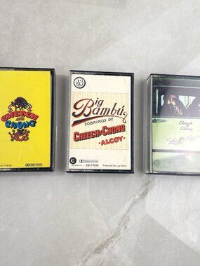 Cheech And Chong Cassette Tape Lot Los Cochinos Self-titled Big Bambu Comedy